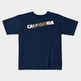 California vintage style retro souvenir Kids T-Shirt